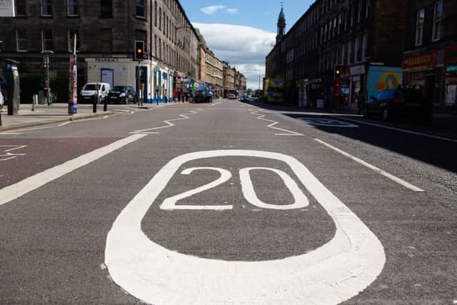 The 20mph scheme has been rolled out across the Capital
