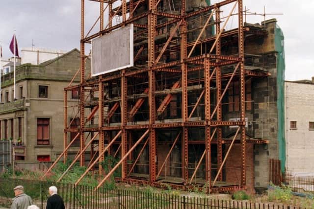 The facade of the church at Greenside Place was preserved. Picture: TSPL