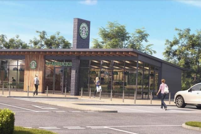 First look: Artist impression of the new Starbucks set for Dalkeith
