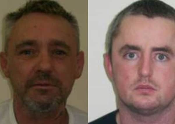 Ross Honeyman and Craig Scott have been jailed