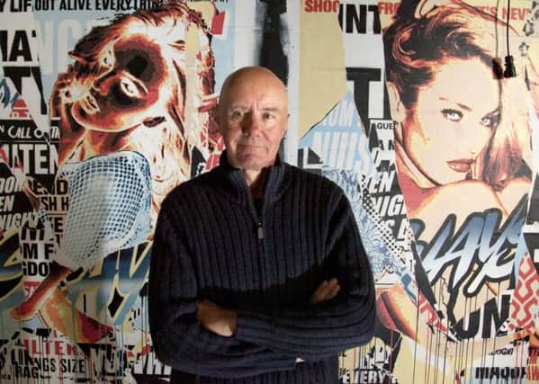 Irvine Welsh at Leith's Biscuit Factory to introduce his new novel, Dead Men's Trousers