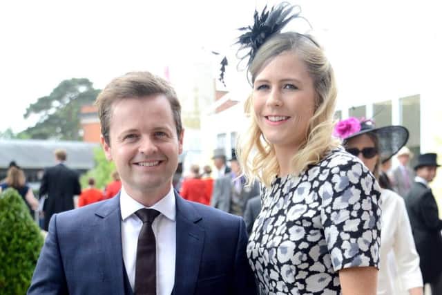 Declan Donnelly and wife Ali Astall are expecting their first child together. Picture: Getty