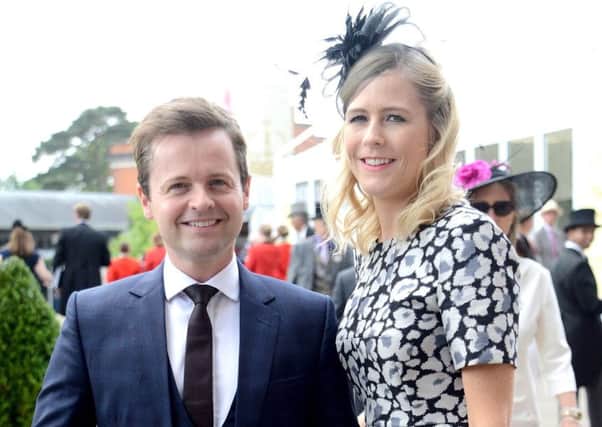 Declan Donnelly and wife Ali Astall are expecting their first child together. Picture: Getty