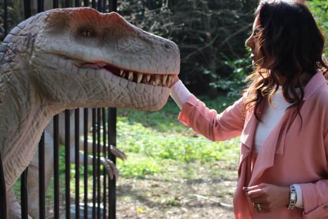 Get up close and personal with them when Jurassic Kingdom arrives at Edinburgh's Lauriston Castle