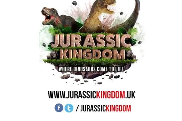 Jurassic Kingdom UK tour arrives at Edinburgh's Lauriston Castle for the Easter break