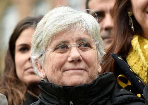 Clara Ponsati is expected to appear at Edinburgh Sheriff Court tomorrow. Picture: John Thys/AFP
