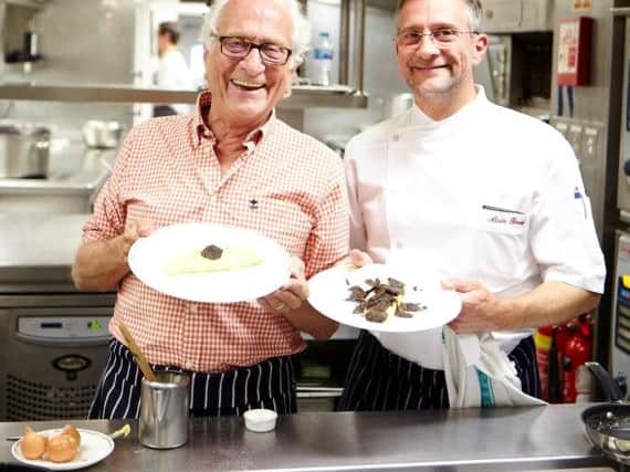 Father-and-son team Michel and Alain Roux are opening a new restaurant at the Balmoral Hotel