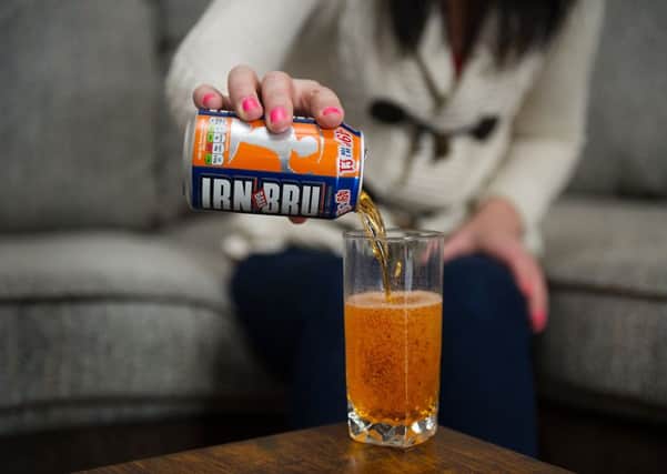 Irn-Bru chief Roger White has hinted that an alcoholic version of the popular fizzy drink could be on the cards. Picture: TSPL