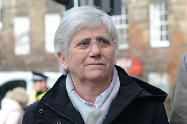 Former Catalan minister Clara Ponsati in Edinburgh, Picture: Jon Savage Photography