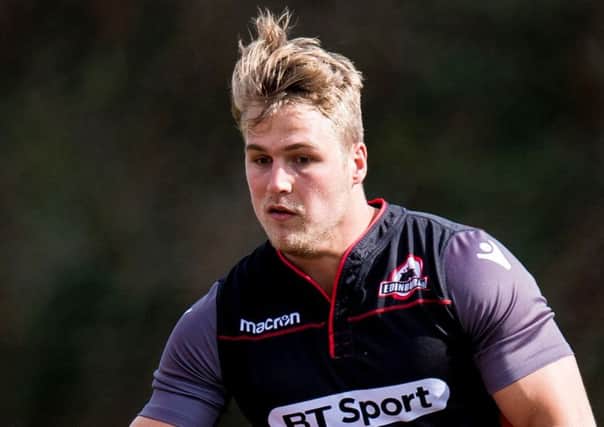 Duhan van der Merwe has brought pace and points to Edinburgh