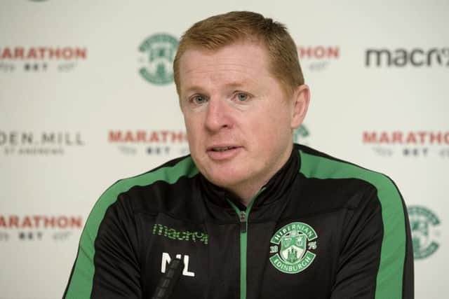 Hibs manager Neil Lennon has launched a new initiative to encourage middle-aged men to open up