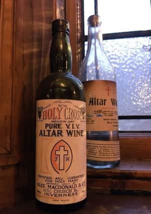 'Altar wine' at Le Di-Vin
