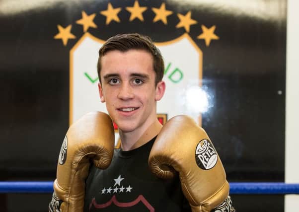 Matty McHale fights for the 56kg title