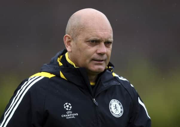 Ray Wilkins is in a critical condition in a hospital in London. Picture: AP Photo/Tom Hevezi