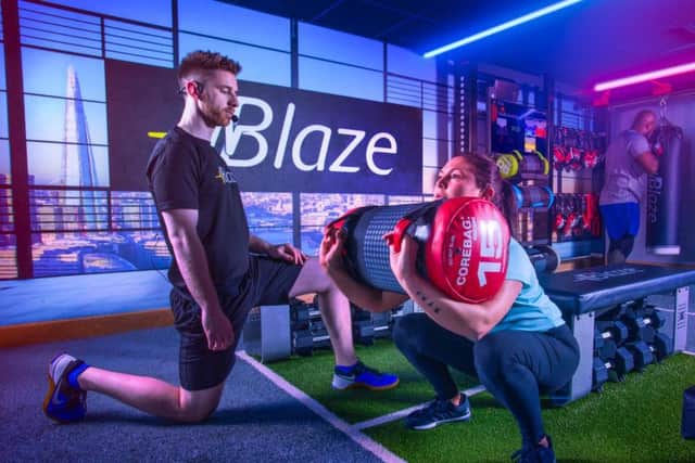 Blaze is a klaxon to anyone who fancies stepping up their fitness regime in 2018