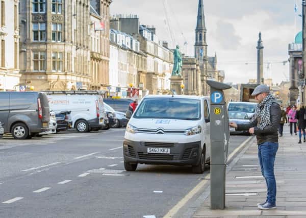 Today is one of only four free parking holidays in Edinburgh