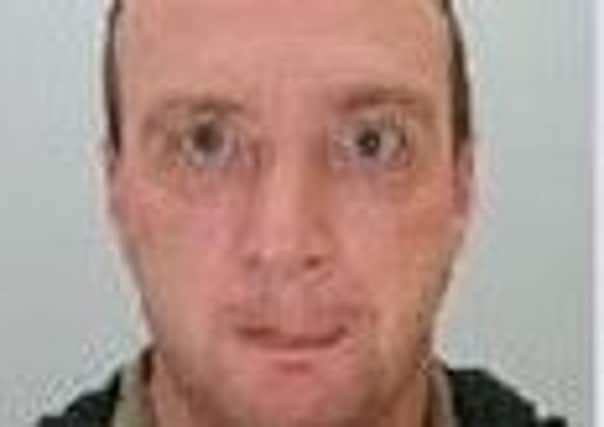 A police handout of missing Shaun Borrett