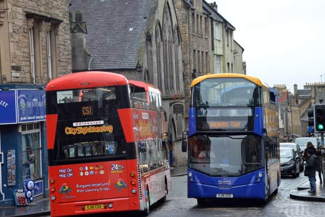Old Town Community Council members are demanding an end to tourist buses, lorries, hotel coaches and other large vehicles making their lives a misery. Picture: Jon Savage