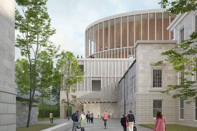 An artist's impression of a proposed concert hall for the Scottish Chamber Orchestra