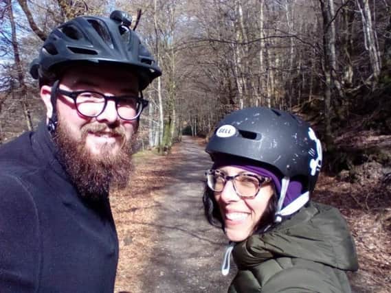 Alex Colling and his partner Chiara Ginestra plan to cycle around 28 cities in Europe to demonstrate against the loss of freedom of movement through Brexit