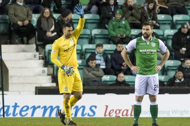 Ofir Marciano apologises for his mistake at Hamilton's goal on Tuesday