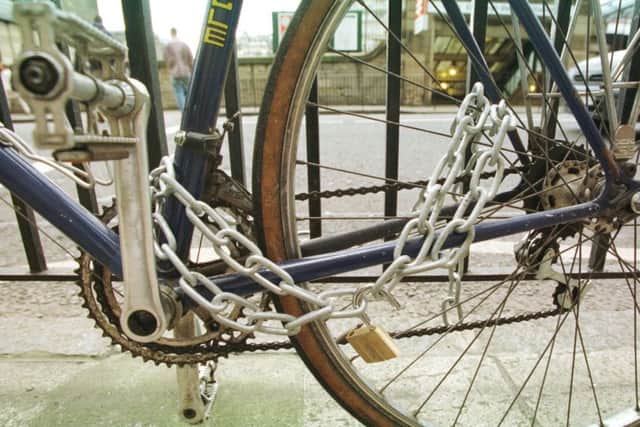 The vast majority of bike thefts in Scotland go unsolved.