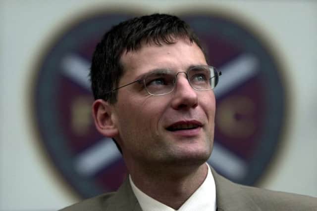 Levein first took charge of Hearts 18 years ago