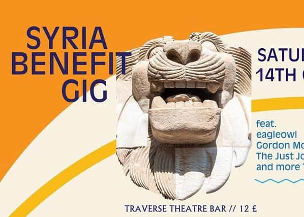 The Syria Benefit Gig on 14 April will feature three of Avalanche's favourites