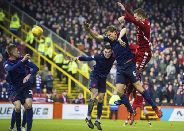 Hearts and Aberdeen have played out two goalless draws so far this season. Picture: SNS Group