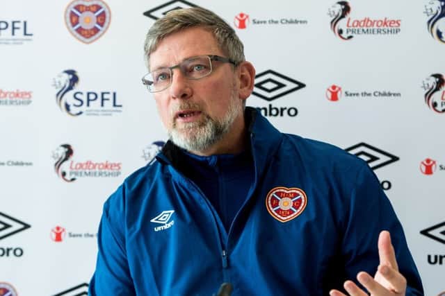 Craig Levein wants more wins to boost Hearts' morale