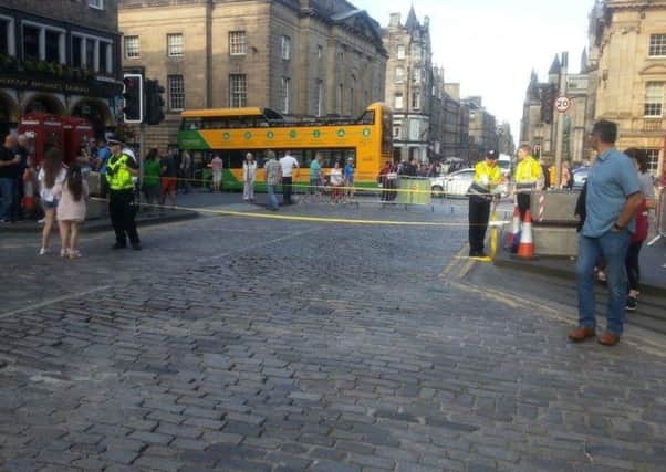 New anti-terror barriers being tested for use in Edinburgh