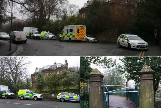 A body was discovered in the Water of Leith this morning