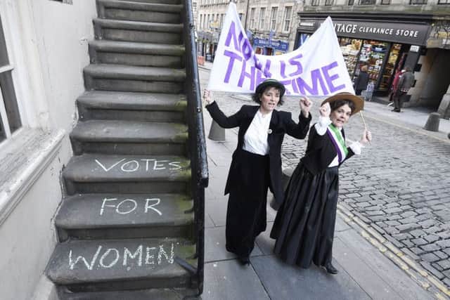 The city's Suffragette history is the focus of a new exhbition. Picture: Greg Macvean