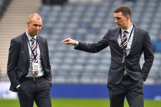 Kenny Miller and Lee Wallace have both been suspended by Rangers. Picture: SNS