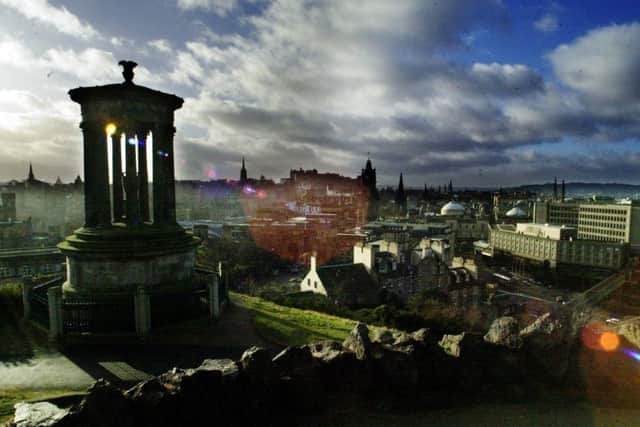 Edinburgh was once on a nclear target list during the Cold War.