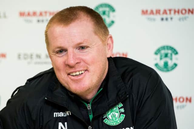Neil Lennon's Hibs are targeting second place