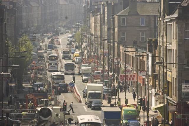 Trams could soon be coming down Leith Walk. Picture: Ian Georgeson