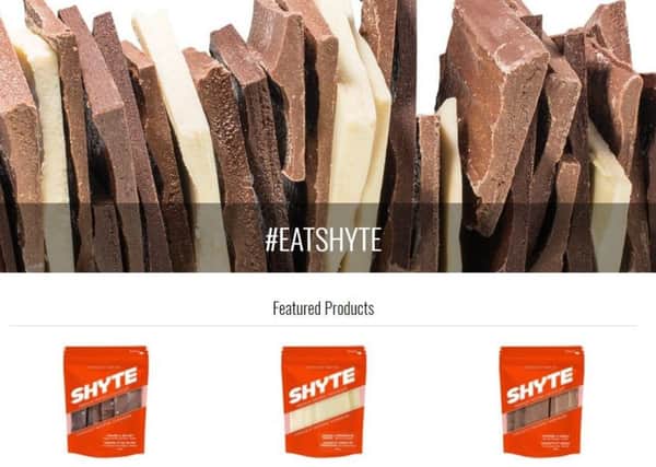The Shyte home page. The name is an acronym for 'seriously helps you energise"