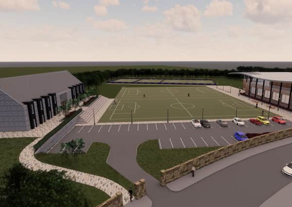 An artists impression of the proposed facility