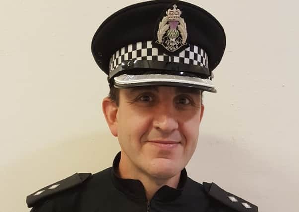 Chief Inspector David Happs is Local Area Commander for North West Edinburgh