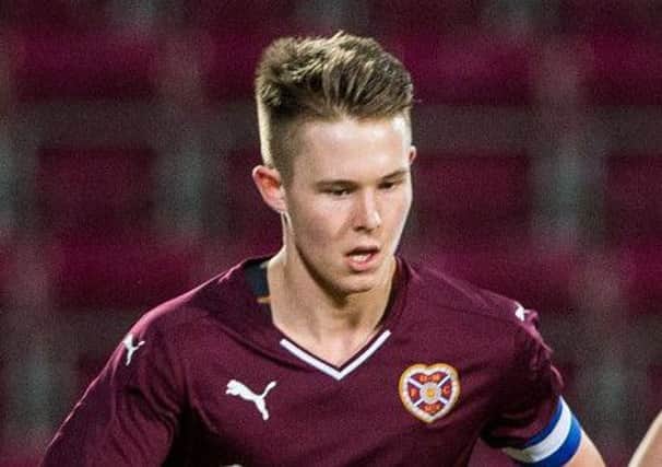 Angus Beith has made two first-team appearances for Hearts