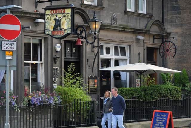 The Canny Man's pub in Morningside