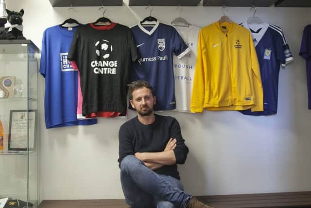 David Duke, founder of street soccer scotland