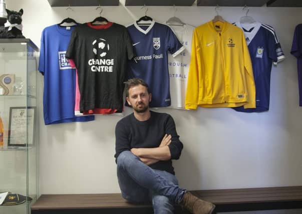 David Duke, founder of street soccer scotland