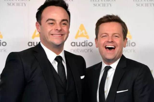 Anthony McPartlin (left) and Declan Donnelly aka Ant and Dec. Picture: Dominic Lipinski/PA Wire