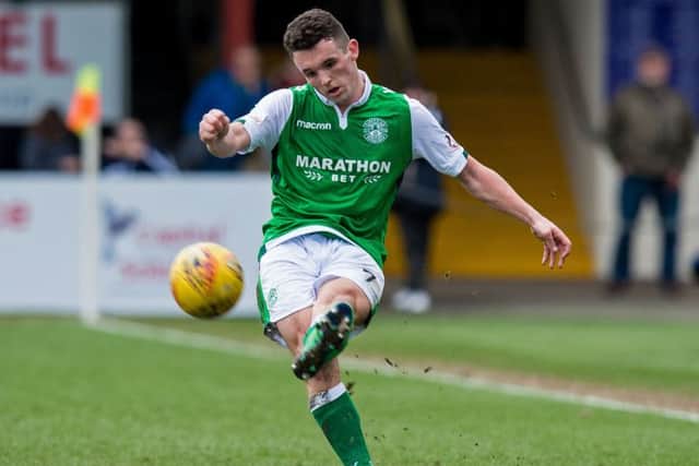 John McGinn has been a standout in Hibs' midfield