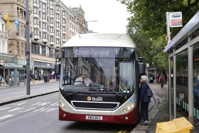 The Scottish Government is reviewing its free bus travel scheme. Picture: Donald Stirling