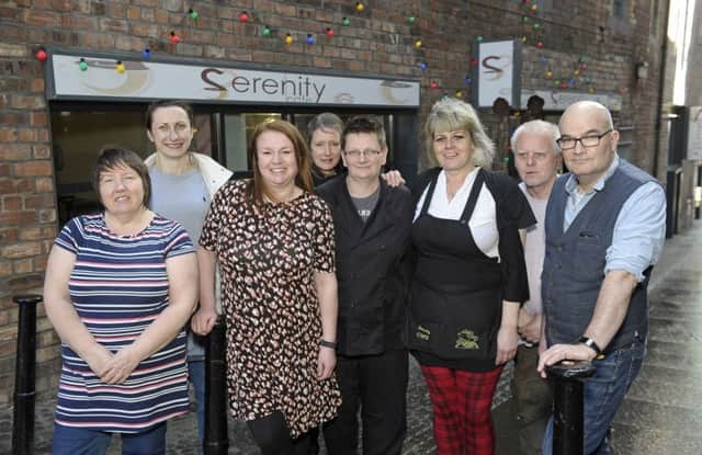 Serenty Cafe, the Recovery cafe could be homeless within months - their lease is up and they can;t afford the new terms.