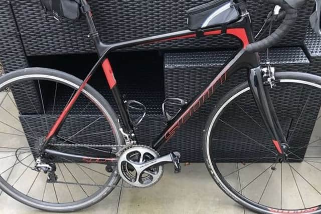 BRAZEN thieves stole a charity supporters bike in broad daylight on a busy West End street less than a week before his big fundraiser. 
Brian Gerry is Cycling the Etape Loch Ness & Etape Caledonia for Rainbow Valley because I want to support Rainbow Valley