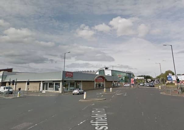 The incident happened at the junction of Westfield Road and Stevenson Road